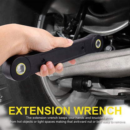 Llave de Extensión con Adaptadores 3/8’’ & 1/4’’
