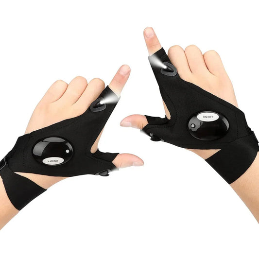 Guantes LED Sin Dedos