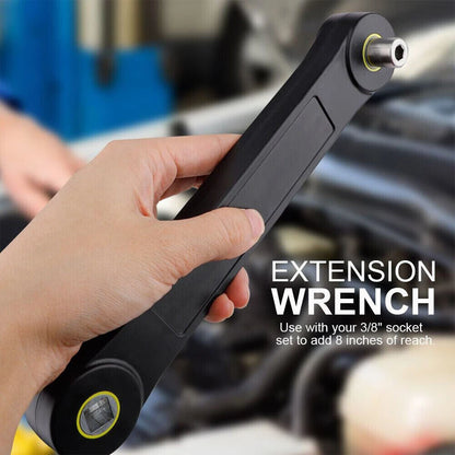 Llave de Extensión con Adaptadores 3/8’’ & 1/4’’