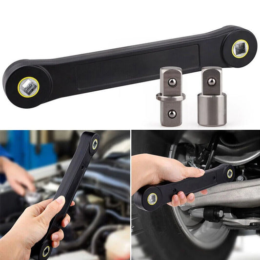 Llave de Extensión con Adaptadores 3/8’’ & 1/4’’