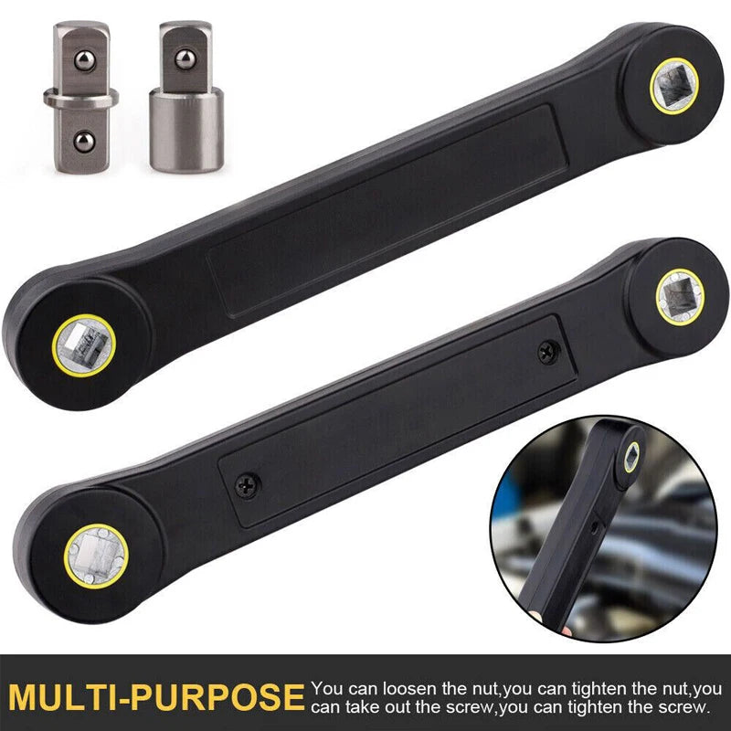 Llave de Extensión con Adaptadores 3/8’’ & 1/4’’